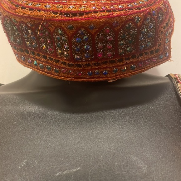 Boho-ethnic dress and cap - Picture 3 of 13